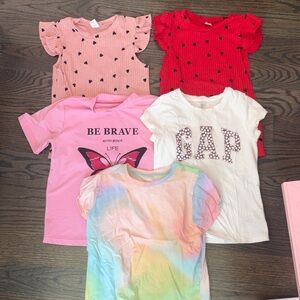 Bundle 5 pair of short girl sleeves size 7